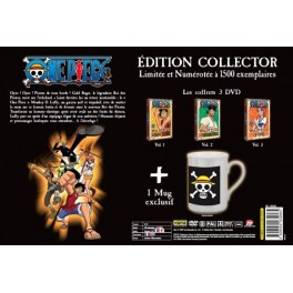 One Pièce - Coffret 3DVD :les 3 premiers coffrets de la série +1 mug exclusif