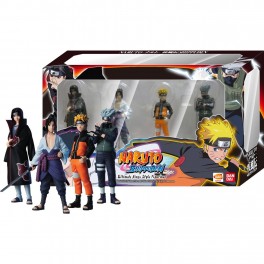 Set 4 figurines Naruto Ultimate Ninja Style