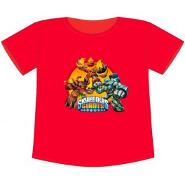 SKYLANDERS GIANTS - T-Shirt Kids Rouge (7/8 ans)