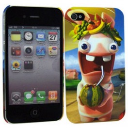 Coque Iphone 4/4S : LAPINS CRETINS: Hawai Coque Iphone 4/4S : LAPINS CRETINS: Hawai
