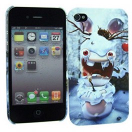 Coque Iphone 5 : LAPINS CRETINS -Chrismas