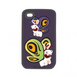 Coque Iphone 5 : LAPINS CRETINS - Spyco Bee Coque Iphone 5 : LAPINS CRETINS - Spyco Bee