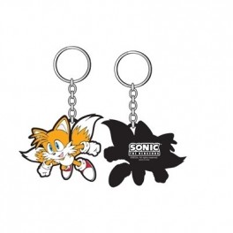 SONIC - Porte-cles Flying Tails Rubber 