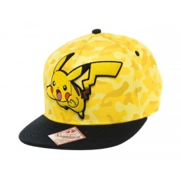 Casquette 'Pokémon' : Pikachu - snap back - jaune Casquette 'Pokémon' : Pikachu - snap back - jaune