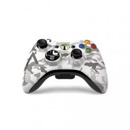 Microsoft Xbox 360 Wireless Contrôleur sans fil pour Xbox 360 Edition Spéciale Camouflage Arctique