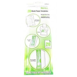 POUR XBOX 360 Game 360 Face Refill ( 20 Templates )