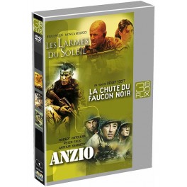 COFFRET 3 DVD Les Larmes du Soleil / La Chute du Faucon Noir / Anzio