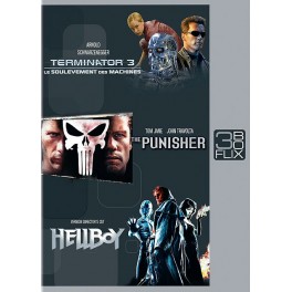 COFFRET 3DVD Terminator 3  + The Punisher + Hellboy 
