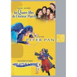 COFFRET  3 DVD  Les Quatre Filles du Docteur March / Peter Pan/ Madeline 