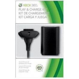 POUR Xbox 360 Kit de chargement Play & Charge